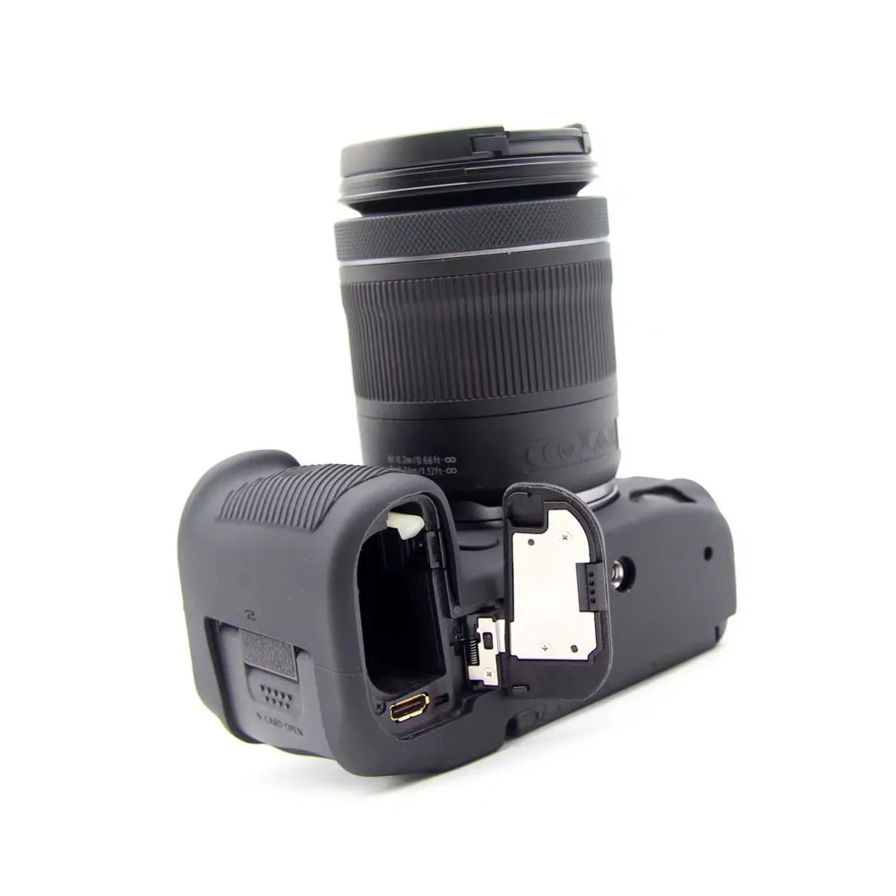 Camera Case For Canon EOS R5 camera silicone cover r5 silicone photography protective cover soft case bag+ free tempered film
Camera Case For Canon EOS R5 camera silicone cover r5 silicone photography protective cover soft case bag+ free tempered film