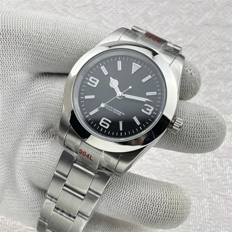 36 41mm NH35 36 Movement Fully Automatic Mechanical Watch S Sapphire Glass Blue Night Light (BGW9) Waterproof Watch Newest
36 41mm NH35 36 Movement Fully Automatic Mechanical Watch S Sapphire Glass Blue Night Light (BGW9) Waterproof Watch Newest