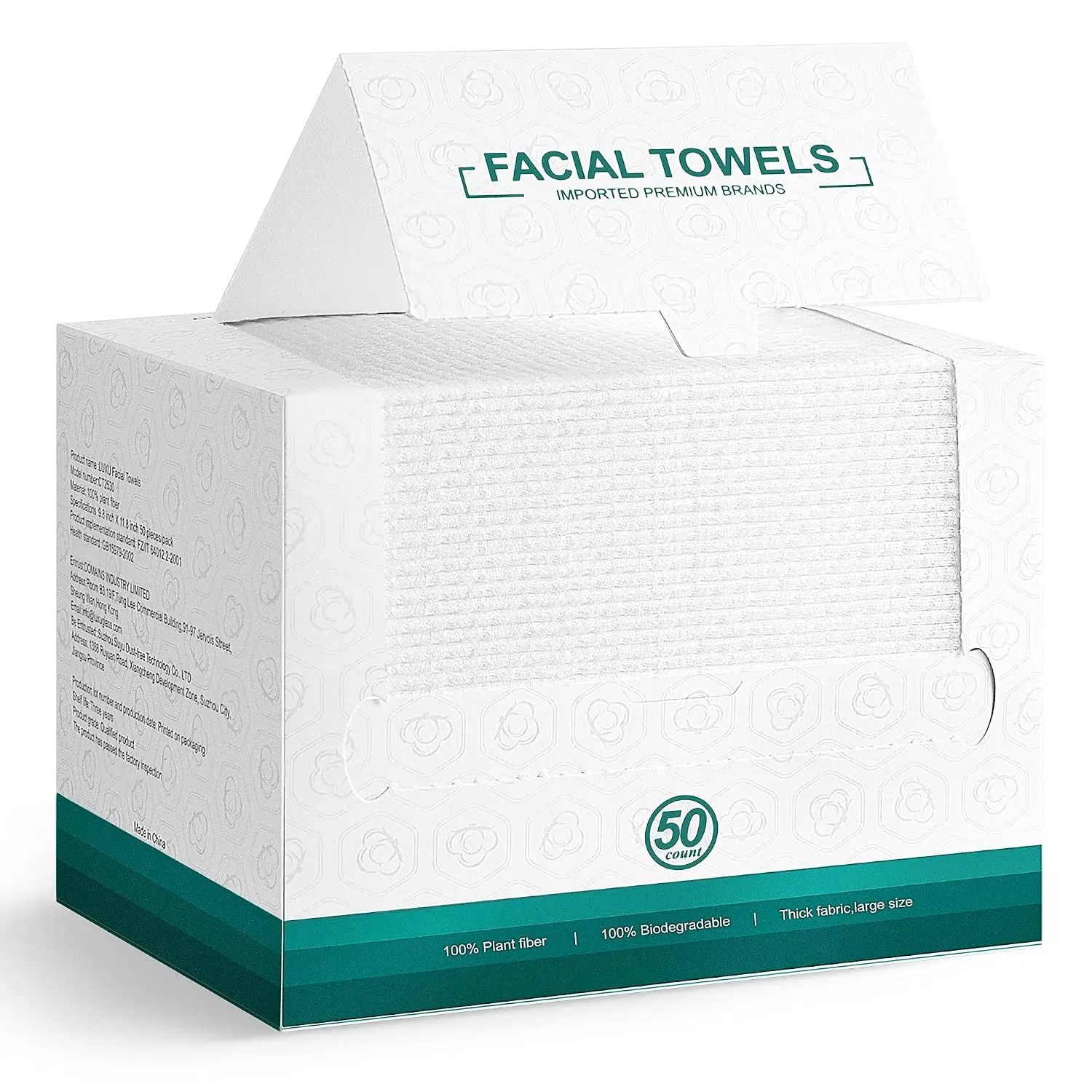 Disposable Face Towels 50ct, 10x12in, Makeup Remover Wipes for Sensitive Skin & Daily Care
Disposable Face Towels 50ct, 10x12in, Makeup Remover Wipes for Sensitive Skin & Daily Care
