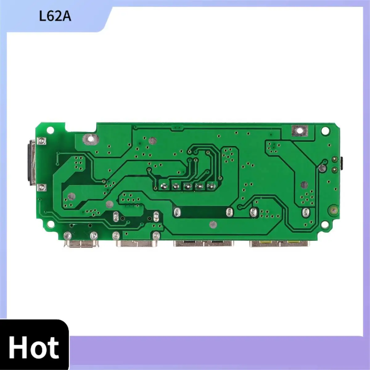 L62A Dual USB 5 В 2,4 А 18650 Плата зарядного устройства Защита от перезаряда и короткого замыкания
L62A Dual USB 5 В 2,4 А 18650 Плата зарядного устройства Защита от перезаряда и короткого замыкания