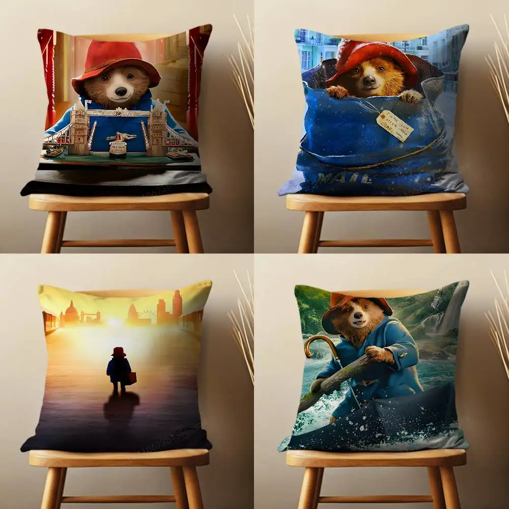 Милая декоративная наволочка с изображением медвежонка Паддингтона для подушек 45x45 см, 55x55 см, 30x30 см для украшения дома и спальни, а также для защиты.
Милая декоративная наволочка с изображением медвежонка Паддингтона для подушек 45x45 см, 55x55 см, 30x30 см для украшения дома и спальни, а также для защиты.