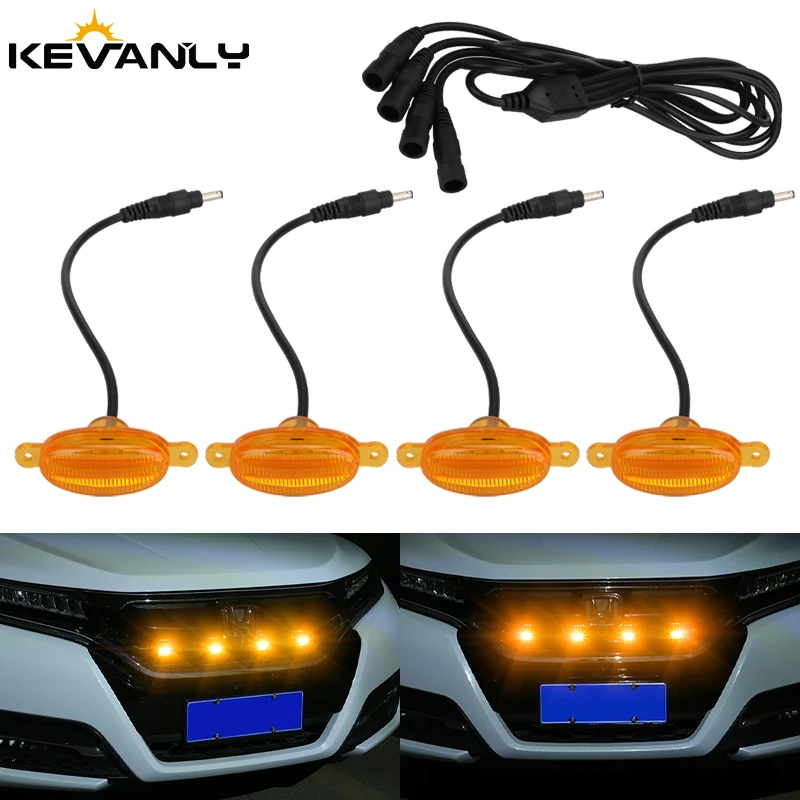 12V Led Car Front Grille Light Universal Off Road Truck Fog Daytime Running Light DRL Auto SUV Modify Network Car Accessories
12V Led Car Front Grille Light Universal Off Road Truck Fog Daytime Running Light DRL Auto SUV Modify Network Car Accessories