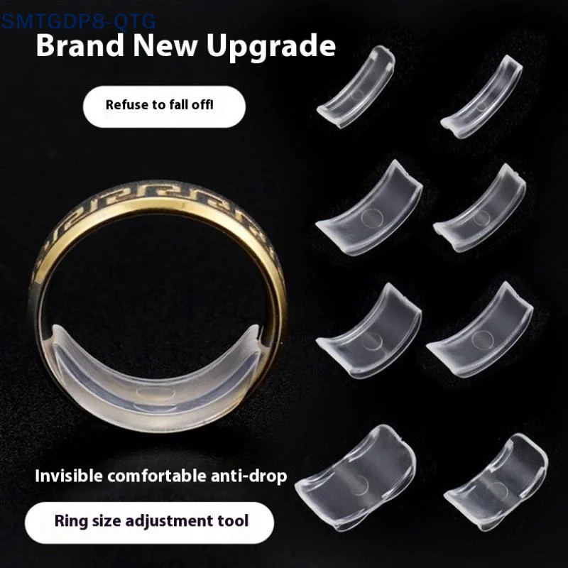 NEW 8 Sizes Silicone Ring Size Adjuster Resizer Anti-Loss Proof Invisible Ring Holder Retainer Shrinker For Rings Jewelry Tools
NEW 8 Sizes Silicone Ring Size Adjuster Resizer Anti-Loss Proof Invisible Ring Holder Retainer Shrinker For Rings Jewelry Tools