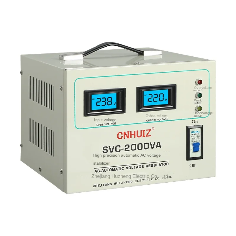 SVC Single-phase Voltage Regulator AC 220 Household Fully Automatic Plug And Play Servo Motor Voltage Regulator Power Supply
SVC Single-phase Voltage Regulator AC 220 Household Fully Automatic Plug And Play Servo Motor Voltage Regulator Power Supply