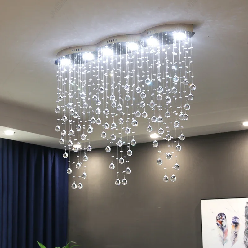 Art deco Rectangular Crystal Chandelier led GU10 spotlight Villa Bar Hanging Light Luxury Pendant crystal Lamp for Dining Room
Art deco Rectangular Crystal Chandelier led GU10 spotlight Villa Bar Hanging Light Luxury Pendant crystal Lamp for Dining Room