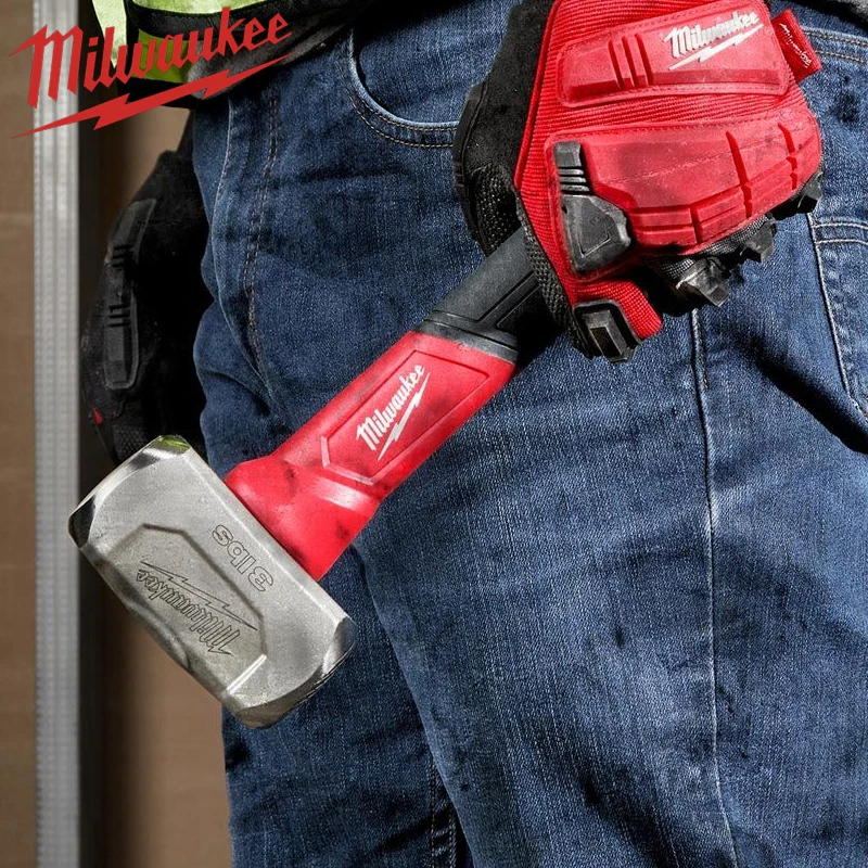 Milwaukee 3-pound stonemason hammer, integrated hammer for wall demolition and smashing, Thor's hammer 4932478255/48-22-9310
Milwaukee 3-pound stonemason hammer, integrated hammer for wall demolition and smashing, Thor's hammer 4932478255/48-22-9310