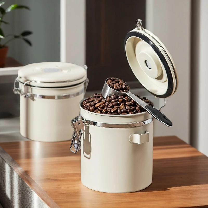 Coffee Canister Vacuum Storage Beans Steel Kitchen Canister Containers for Sugar Tea Stainless Steel Airtight Container
Coffee Canister Vacuum Storage Beans Steel Kitchen Canister Containers for Sugar Tea Stainless Steel Airtight Container