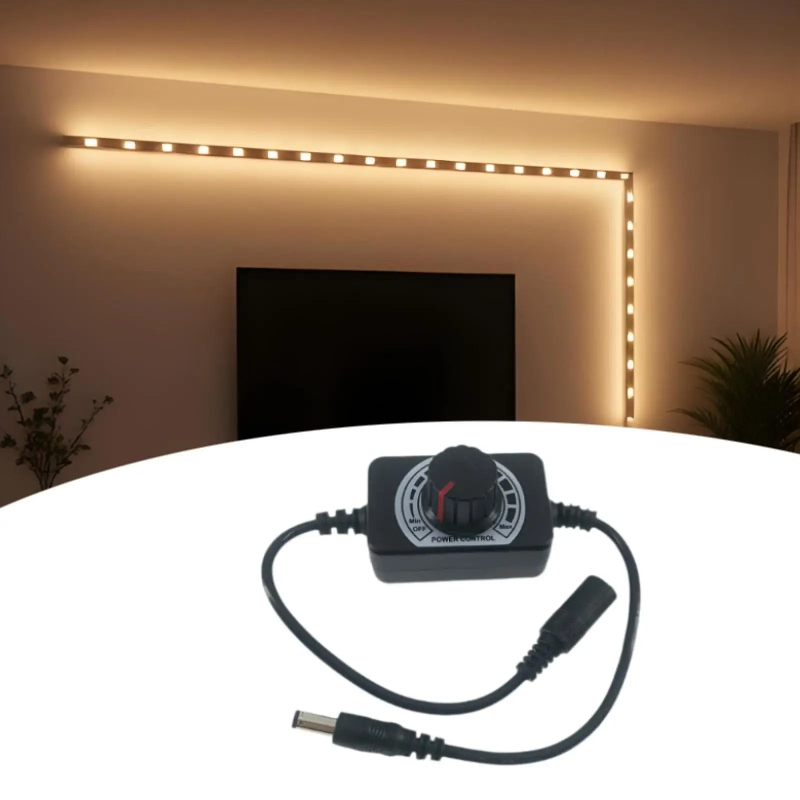 Compact Manual Rotary Knob Light Dimmer Controller LED Strip Lighting Switch for Flexible Room Setup
Compact Manual Rotary Knob Light Dimmer Controller LED Strip Lighting Switch for Flexible Room Setup