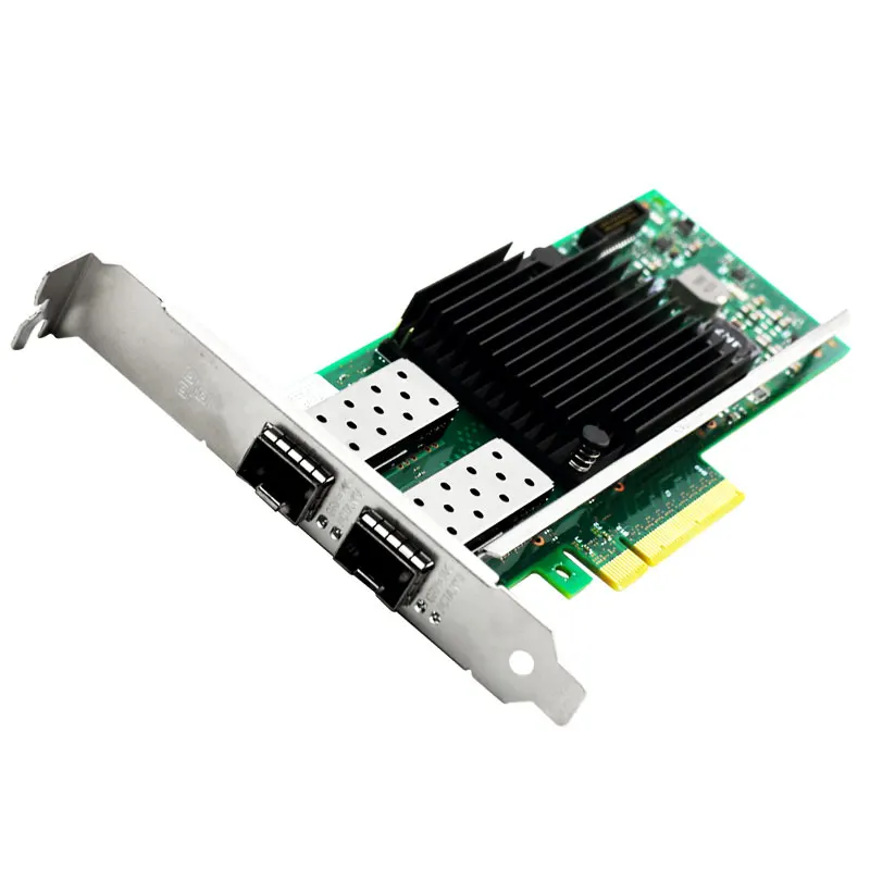 10-Gigabit Network Card X710-DA2 Dual Port SFP+ NIC PCIe 3.0 x8 Ethernet Adapter Intel X710 Chipset Low Latency
10-Gigabit Network Card X710-DA2 Dual Port SFP+ NIC PCIe 3.0 x8 Ethernet Adapter Intel X710 Chipset Low Latency