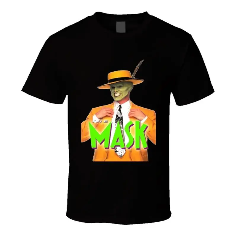Футболка с комедийным фильмом «Маска Джима Керри» в стиле ретро 90-х
Футболка с комедийным фильмом «Маска Джима Керри» в стиле ретро 90-х