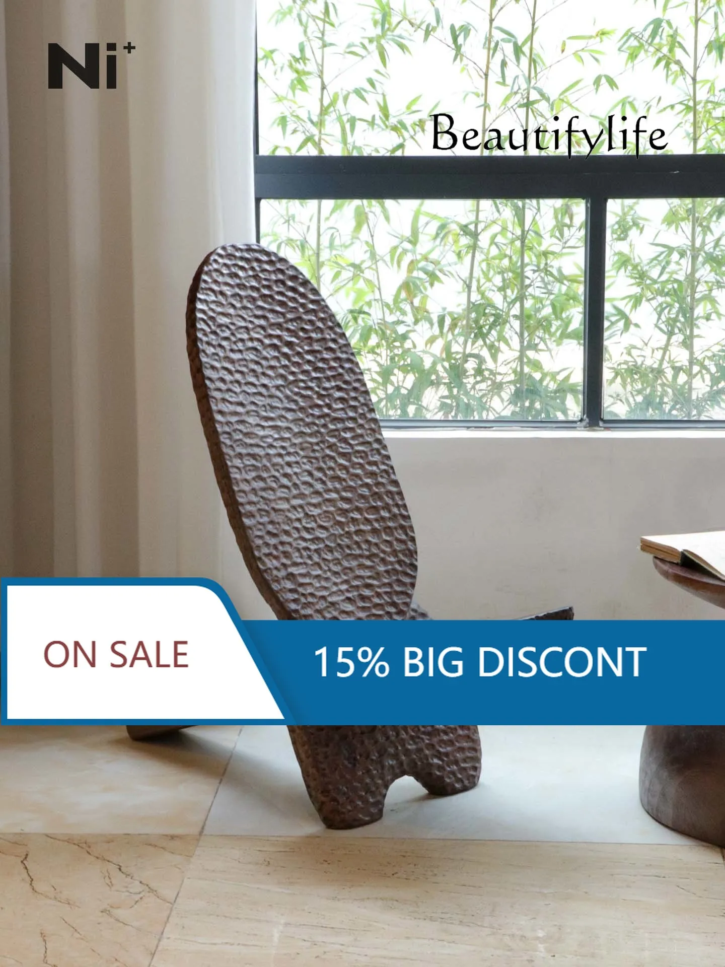 BK Retro Wooden Chair Living Room Casual Creative Designer Living Room Balcony Table And Chair Combination Designer
BK Retro Wooden Chair Living Room Casual Creative Designer Living Room Balcony Table And Chair Combination Designer