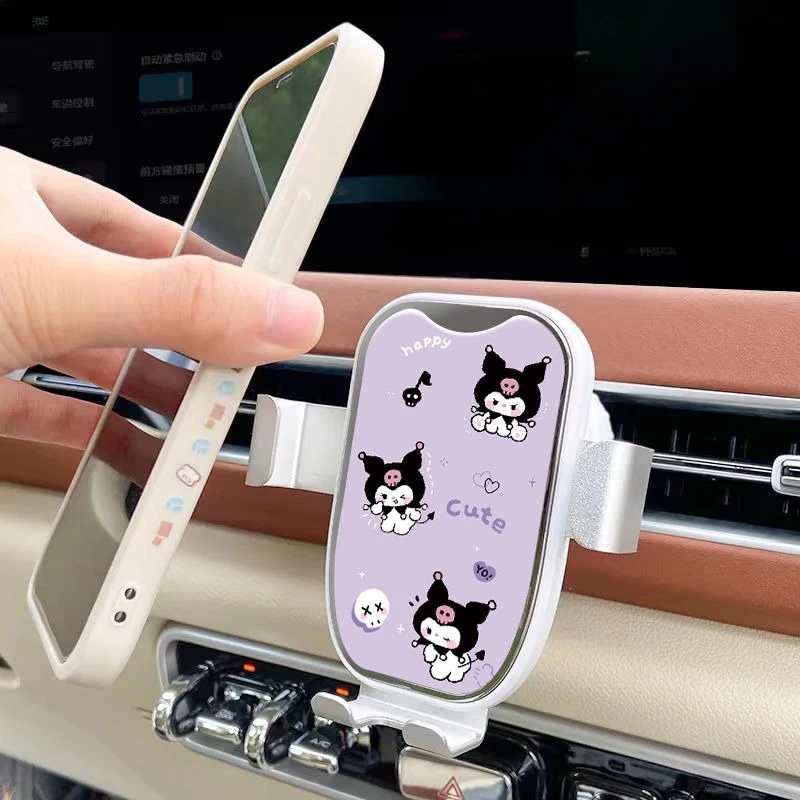 Sanrio мультяшный персонаж kuromi Cinnamoroll Pochacco автомобильная подставка для мобильного телефона новый автомобильный специальный воздуховыпускной фиксированный навигационный стенд
Sanrio мультяшный персонаж kuromi Cinnamoroll Pochacco автомобильная подставка для мобильного телефона новый автомобильный специальный воздуховыпускной фиксированный навигационный стенд
