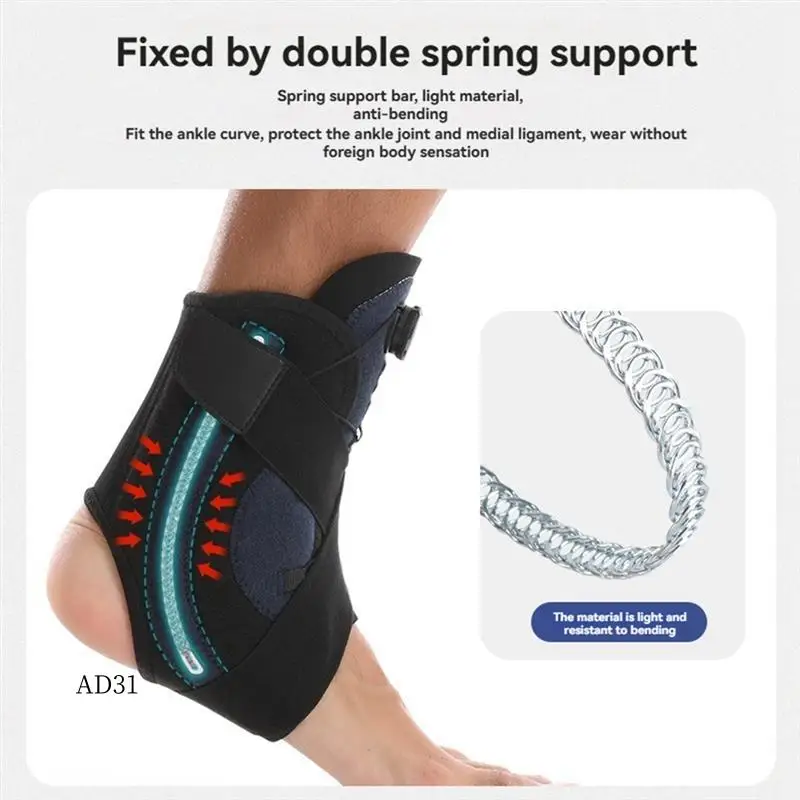 New-1PCS Adjustable Sprained Ankle Support Ankle Support Protector Foot Joint Protector Stabilizer A
New-1PCS Adjustable Sprained Ankle Support Ankle Support Protector Foot Joint Protector Stabilizer A