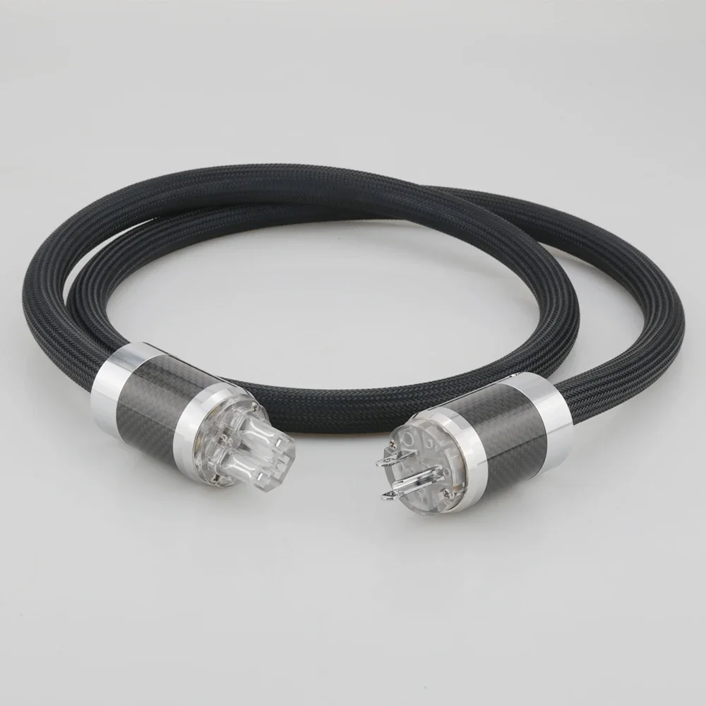 P111 Высококачественный посеребренный кабель питания OFC Hi-Fi из углеродного волокна с родиевым покрытием AC EU AU US Plug Line CD
P111 Высококачественный посеребренный кабель питания OFC Hi-Fi из углеродного волокна с родиевым покрытием AC EU AU US Plug Line CD