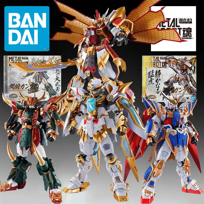 Bandai Original METAL ROBOT Heroes of the Three Kingdoms Anime Action Figures Toy for Christmas Gift Collectible Model Ornaments
Bandai Original METAL ROBOT Heroes of the Three Kingdoms Anime Action Figures Toy for Christmas Gift Collectible Model Ornaments