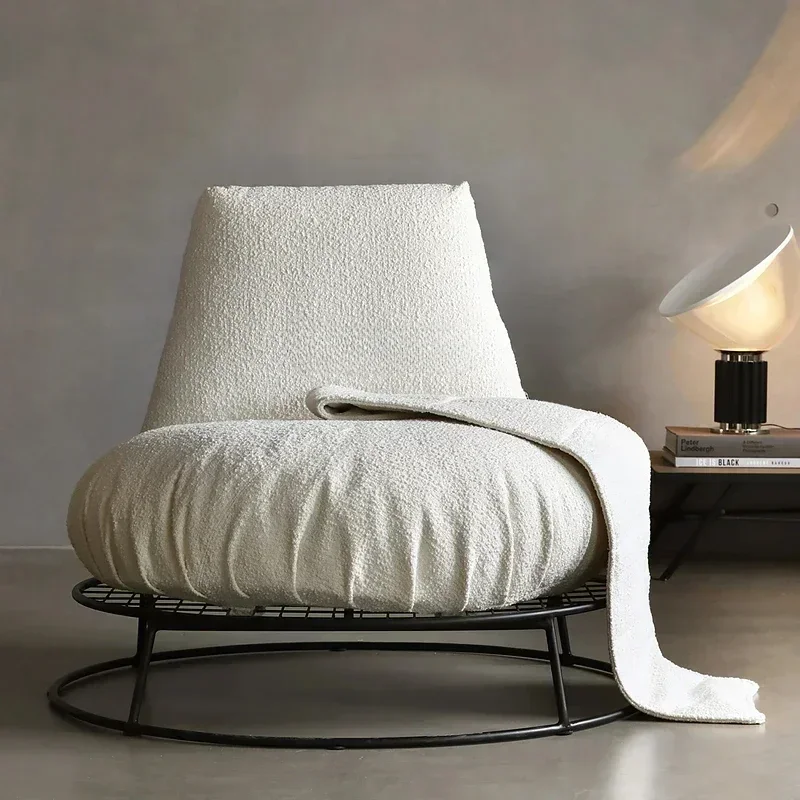 Industrial retro style metal round single sofa leisure chair
Industrial retro style metal round single sofa leisure chair
