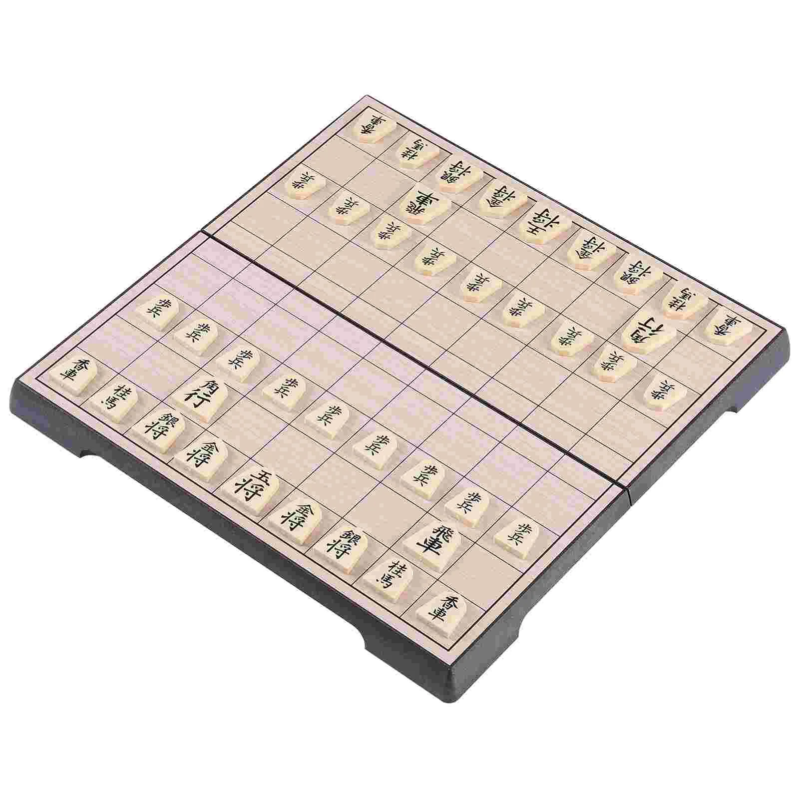 STOBOK Japanese Traditional Playing Pieces Set Magnetic Folding Board for Travel Trip
STOBOK Japanese Traditional Playing Pieces Set Magnetic Folding Board for Travel Trip