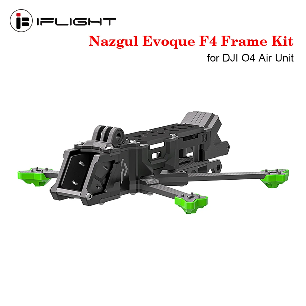 IFlight Nazgul Evoque F4 O4 Frame Kit 4-дюймовая колесная база F4D (DeadCat) 185 мм с рычагом 4 мм для DJI O4 Air Unit RC FPV Drone
IFlight Nazgul Evoque F4 O4 Frame Kit 4-дюймовая колесная база F4D (DeadCat) 185 мм с рычагом 4 мм для DJI O4 Air Unit RC FPV Drone