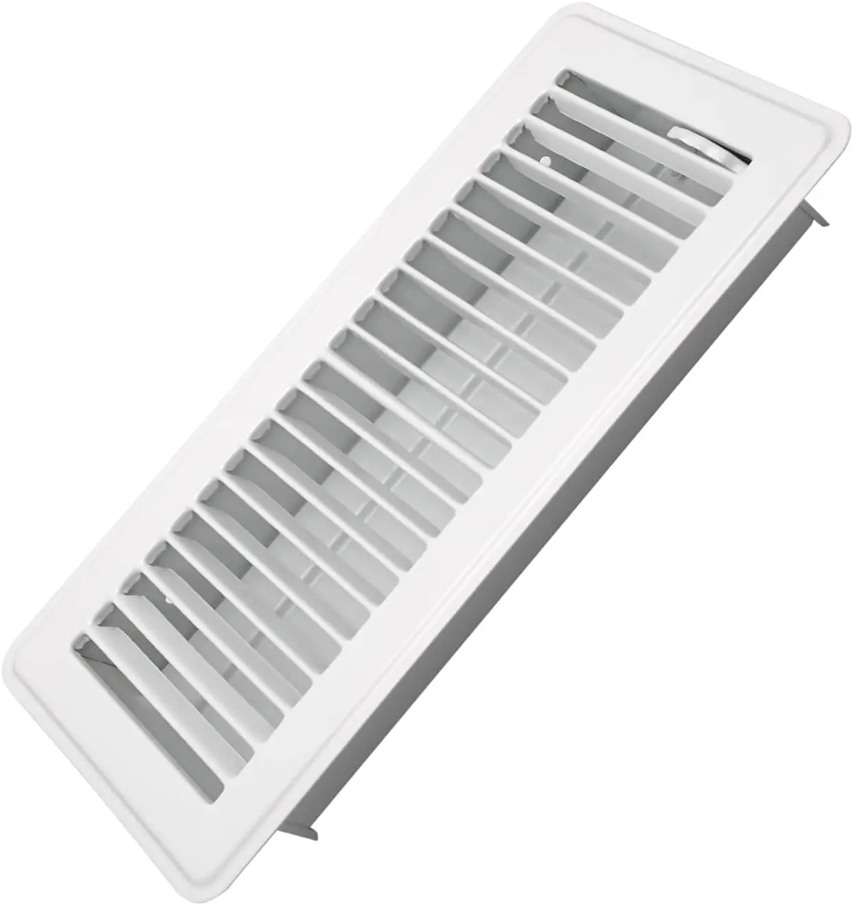 Heavy Duty Steel Walkable Floor Vents 4x10 - Adjustable Air Supply Register for Home (White)
Heavy Duty Steel Walkable Floor Vents 4x10 - Adjustable Air Supply Register for Home (White)