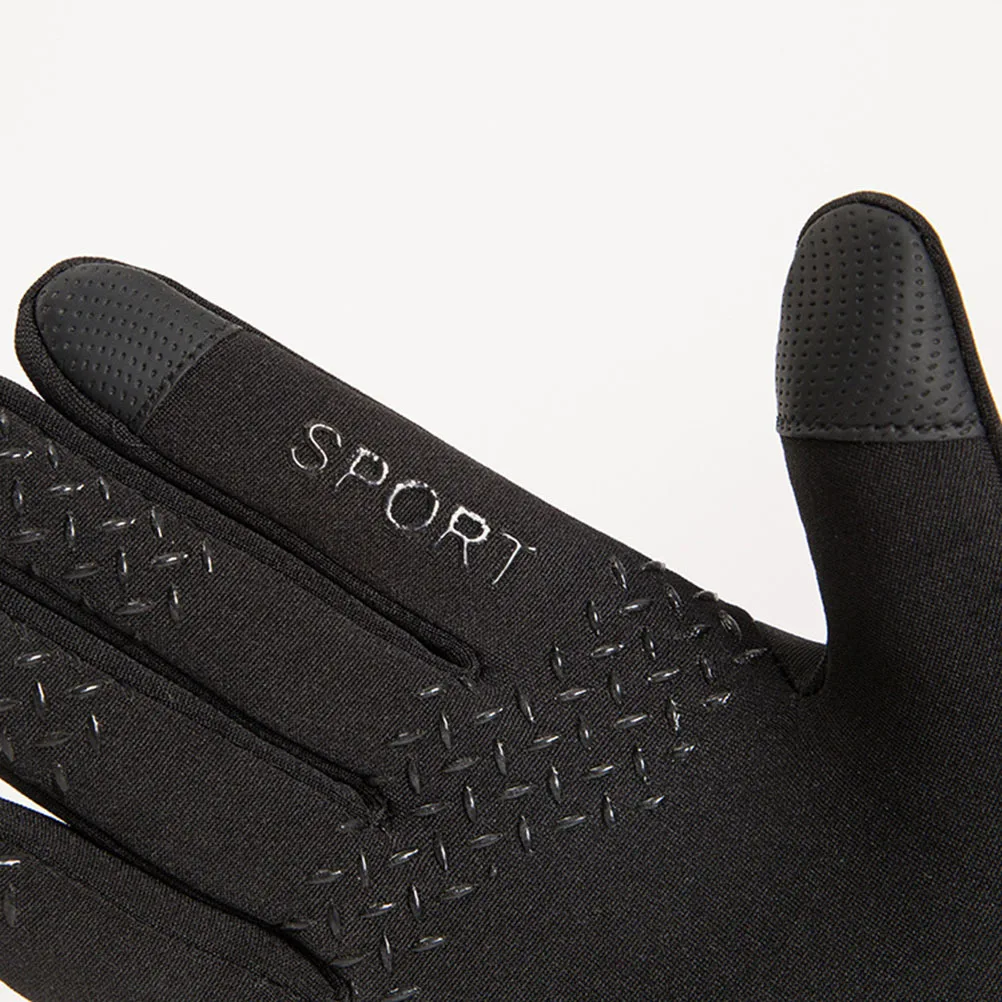 Outdoor Gloves Black Size Screen Full Finger Winter Warm Windproof Protective Cycling Gloves Sweat Absorption Non
Outdoor Gloves Black Size Screen Full Finger Winter Warm Windproof Protective Cycling Gloves Sweat Absorption Non