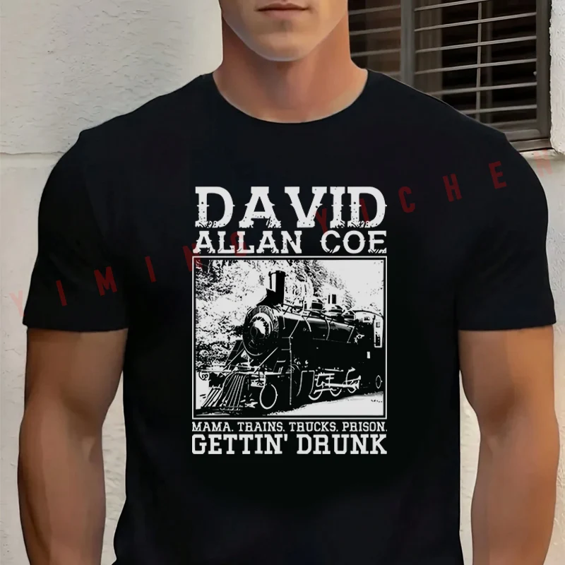 Men's Summer 100 Pure Cotton Fashion Casual Loose Moto Vintage David Allan Coe T-shirt Short Sleeved Top Tees
Men's Summer 100 Pure Cotton Fashion Casual Loose Moto Vintage David Allan Coe T-shirt Short Sleeved Top Tees