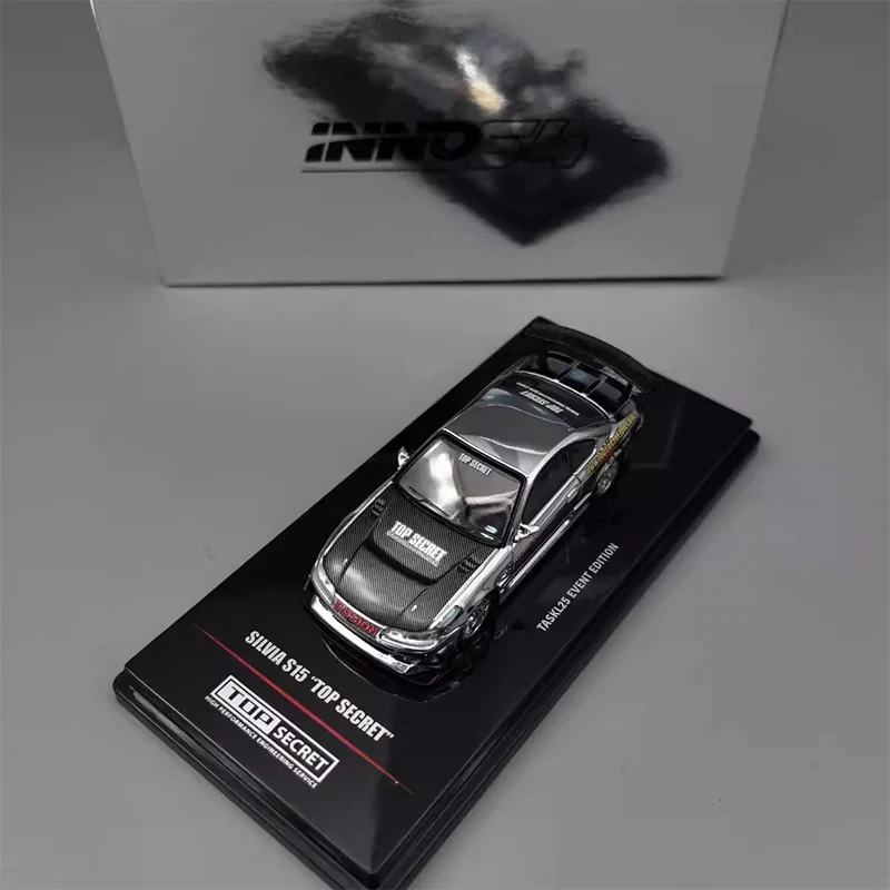 Масштабная модель автомобиля S15 TOP SECRET 1:64, имитация, из сплава, статическая, коллекционная, игрушка, подарок, сувенир, декор
Масштабная модель автомобиля S15 TOP SECRET 1:64, имитация, из сплава, статическая, коллекционная, игрушка, подарок, сувенир, декор