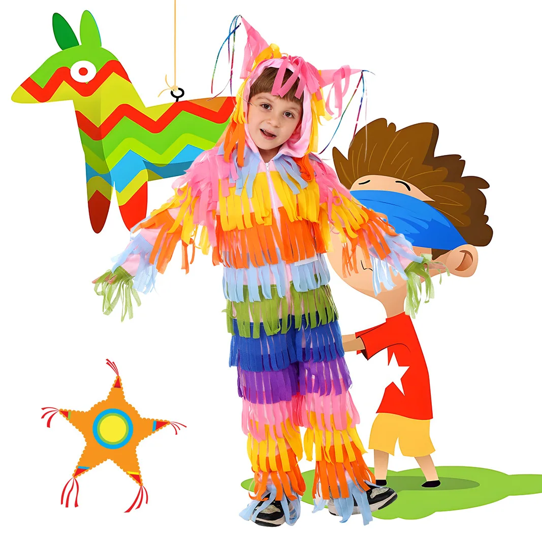 Carnival Halloween Piñata Character Costume Cosplay Costume Kindergarten Stage Children's Performance
Carnival Halloween Piñata Character Costume Cosplay Costume Kindergarten Stage Children's Performance