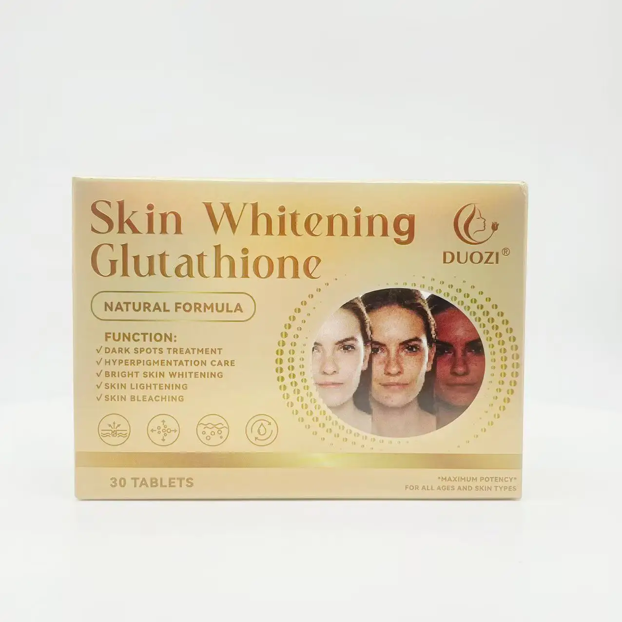 Glutathione tablets improve skin health, reduce wrinkles, brighten the skin, enhance immunity, promote metabolism
Glutathione tablets improve skin health, reduce wrinkles, brighten the skin, enhance immunity, promote metabolism