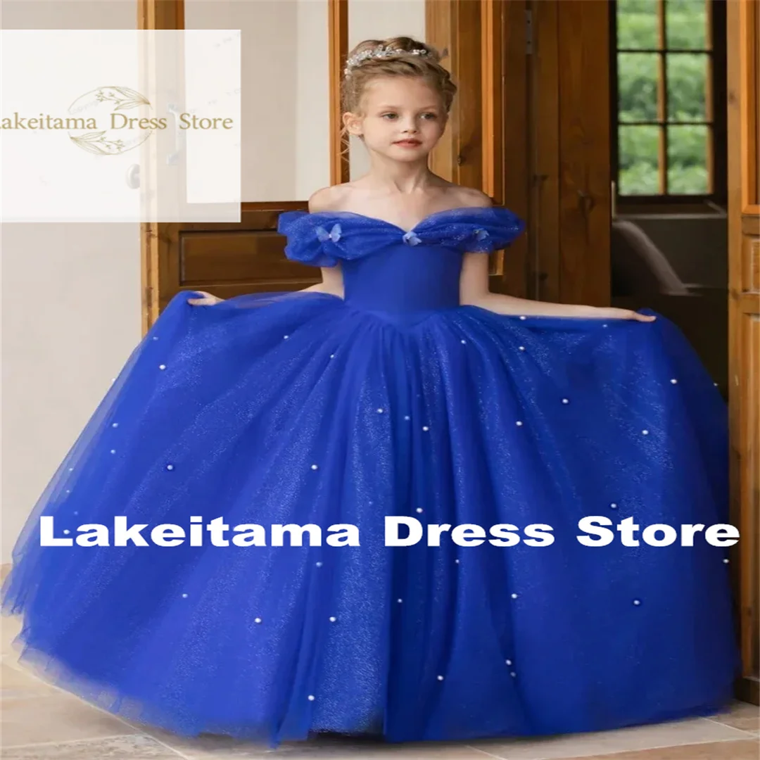 Customization Wedding Kids Birthday Party Flower Girl Dress Royal Blue Tulle Puffy For First Communion Customized Dress
Customization Wedding Kids Birthday Party Flower Girl Dress Royal Blue Tulle Puffy For First Communion Customized Dress