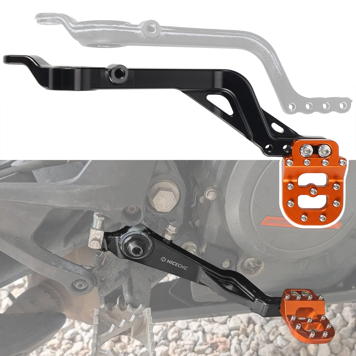 For KTM 250 ADV 390 Adventure Brake Pedal Reinforced Brake Lever for KTM 390 Adventure 250 Adventure 2020 2021 2022 2023 2024
For KTM 250 ADV 390 Adventure Brake Pedal Reinforced Brake Lever for KTM 390 Adventure 250 Adventure 2020 2021 2022 2023 2024