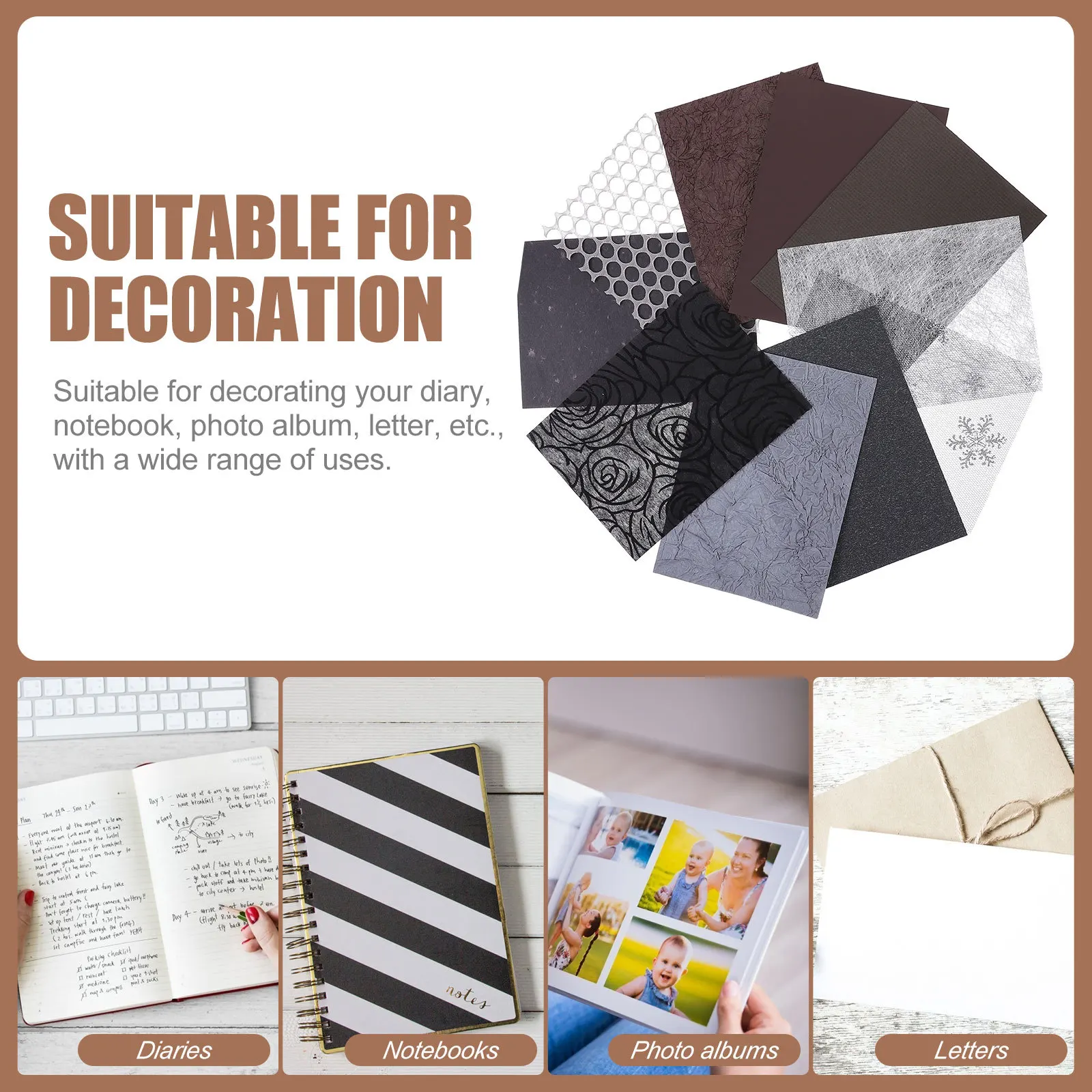 1 Bag Of Thick Vintage Texture Paper Sheets For Scrapbooking Diy Projects Foldable Cuttable Craft Paper For Home School Decor
1 Bag Of Thick Vintage Texture Paper Sheets For Scrapbooking Diy Projects Foldable Cuttable Craft Paper For Home School Decor