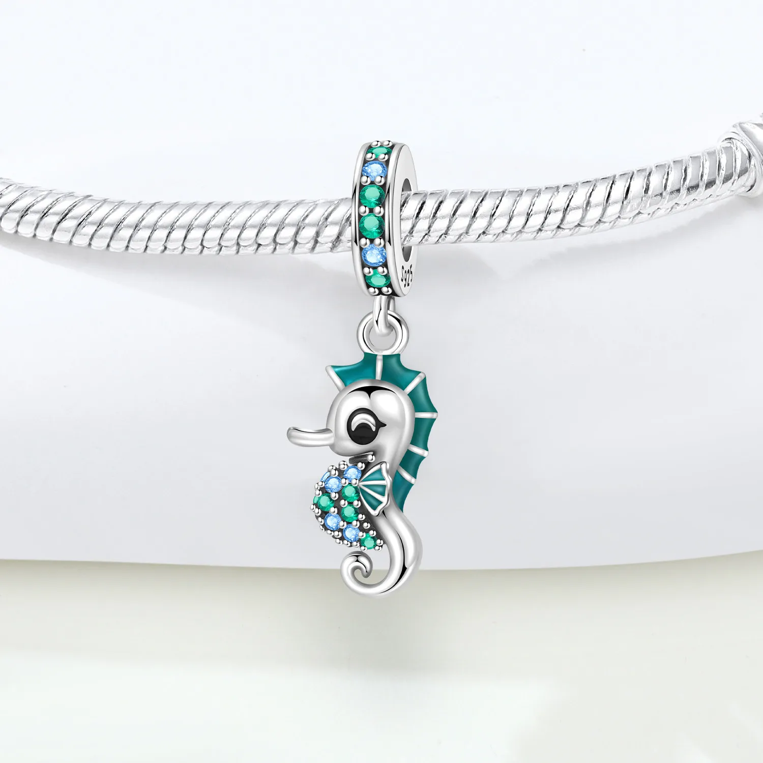 Orstarry 925 Sterling Silver Temperature-sensitive Seahorse Bead Original Pendant Bracelet Necklace Charm Jewelry Party DIY Gift
Orstarry 925 Sterling Silver Temperature-sensitive Seahorse Bead Original Pendant Bracelet Necklace Charm Jewelry Party DIY Gift