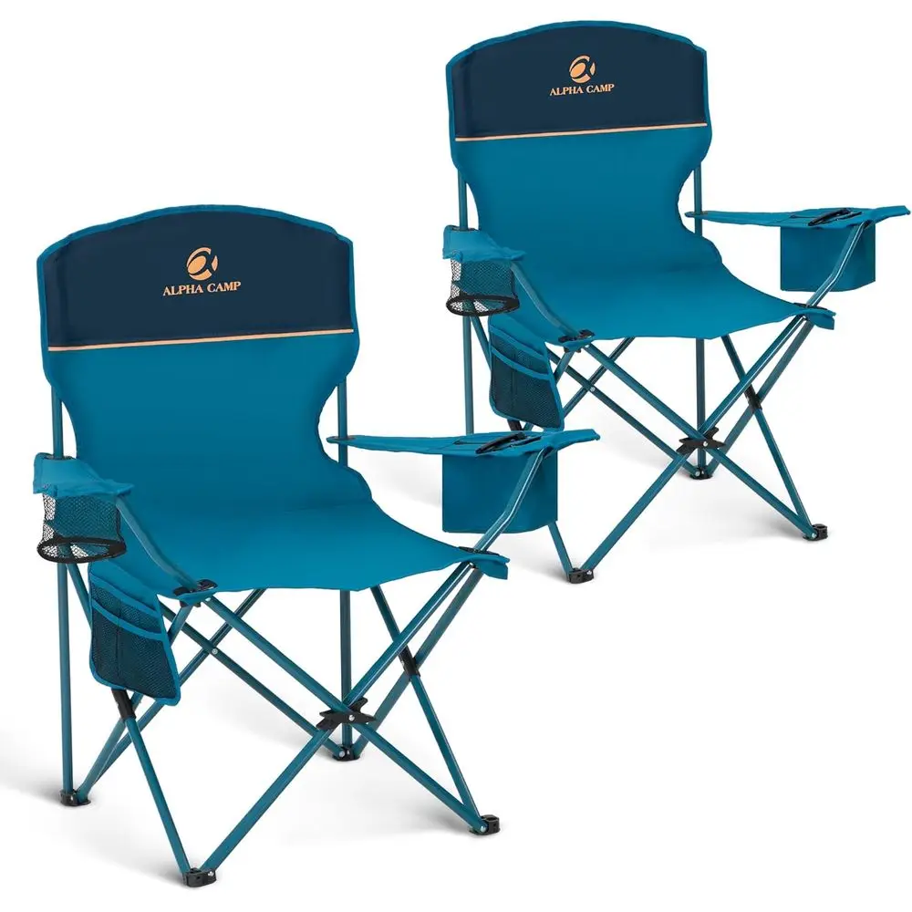 Portable Folding Camping Chair for Adults - Lightweight Lawn Chair for Outdoors, Beach, and Hiking, Blue, Supports Up to 250 lbs
Portable Folding Camping Chair for Adults - Lightweight Lawn Chair for Outdoors, Beach, and Hiking, Blue, Supports Up to 250 lbs