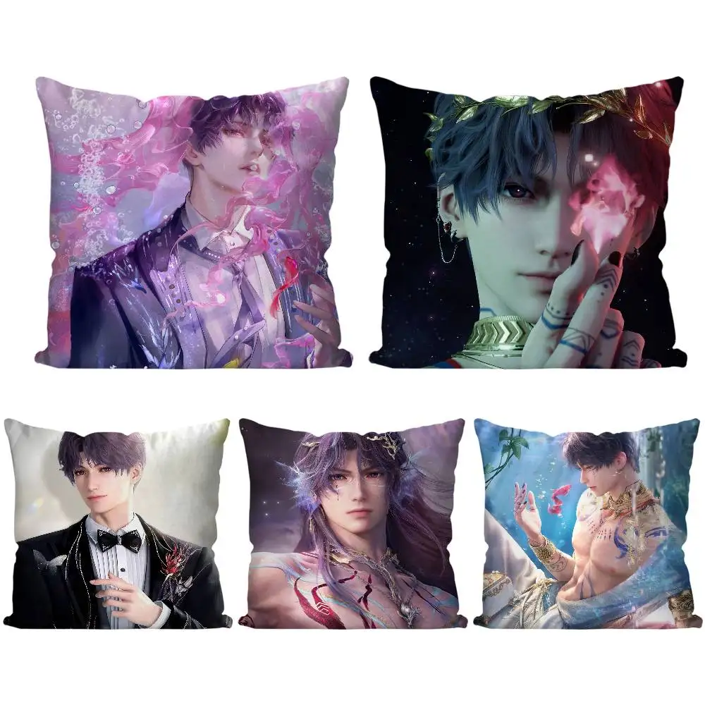 R-Rafayel Love And D-Deepspace Pillow Case Fashion Square Pillowcase Bedroom Sofa Room Ins Decoration Leisure
R-Rafayel Love And D-Deepspace Pillow Case Fashion Square Pillowcase Bedroom Sofa Room Ins Decoration Leisure