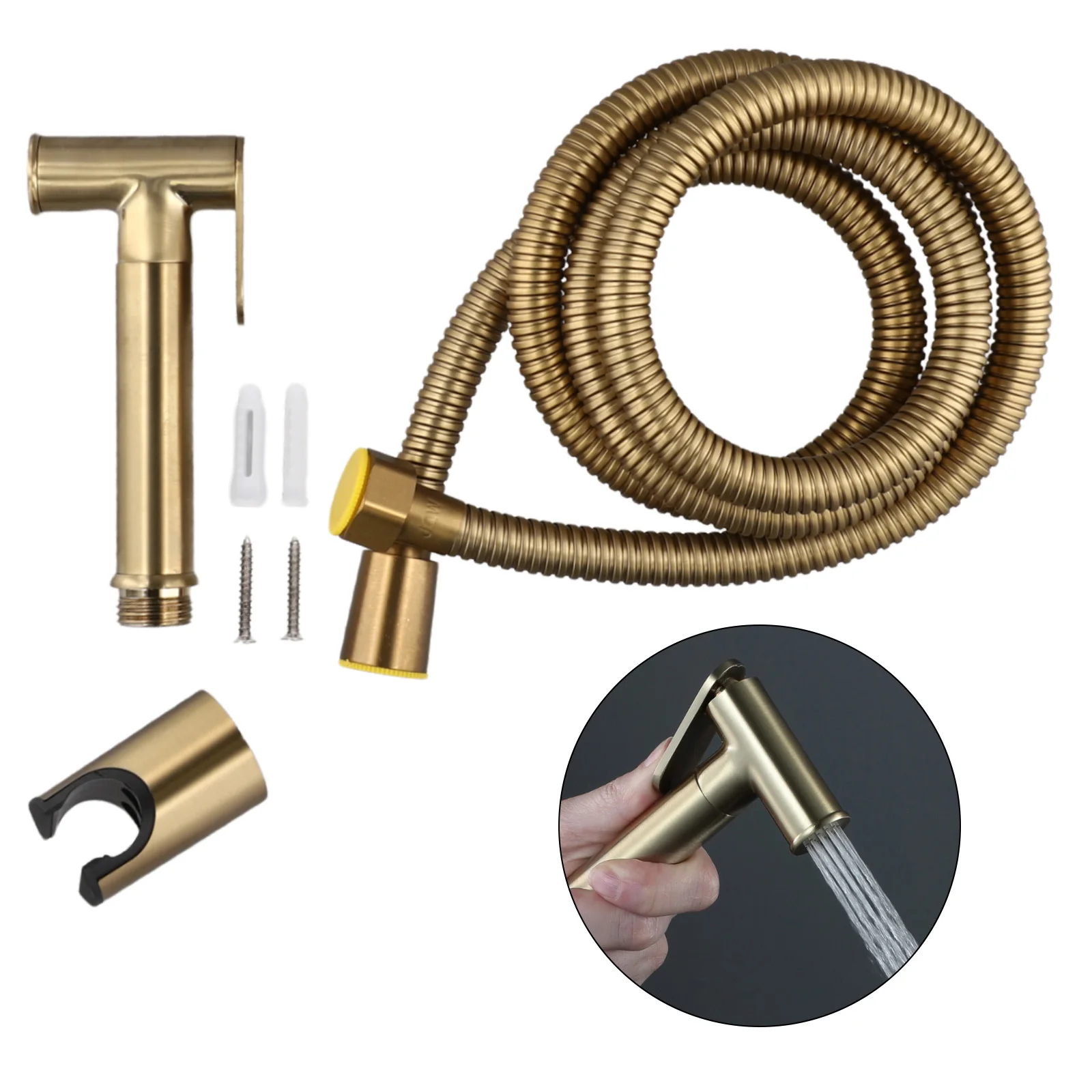 Bathroom Brushed Gold Potty Bracket Pressurization Brass Product Name Brushed Gold Ring Type Water Outlet Holes
Bathroom Brushed Gold Potty Bracket Pressurization Brass Product Name Brushed Gold Ring Type Water Outlet Holes