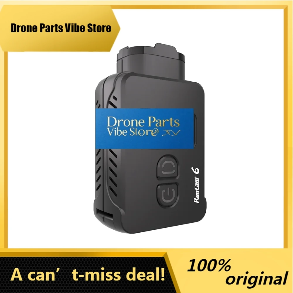 Drone PartsRunCam 6 4K 30FPS FPV Action Sport Camera Racing Drone
Drone PartsRunCam 6 4K 30FPS FPV Action Sport Camera Racing Drone