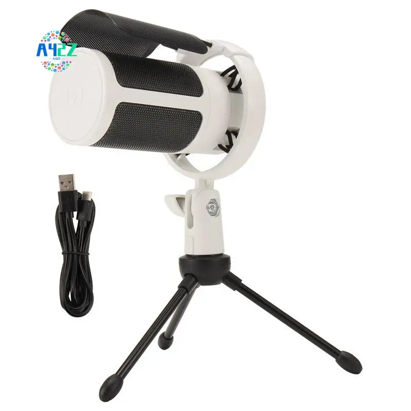 A42Z-GAM-ME6S Desktop Live Streaming Microphone Mobile Game RGB Dazzling Lighting USB Computer Karaoke
A42Z-GAM-ME6S Desktop Live Streaming Microphone Mobile Game RGB Dazzling Lighting USB Computer Karaoke