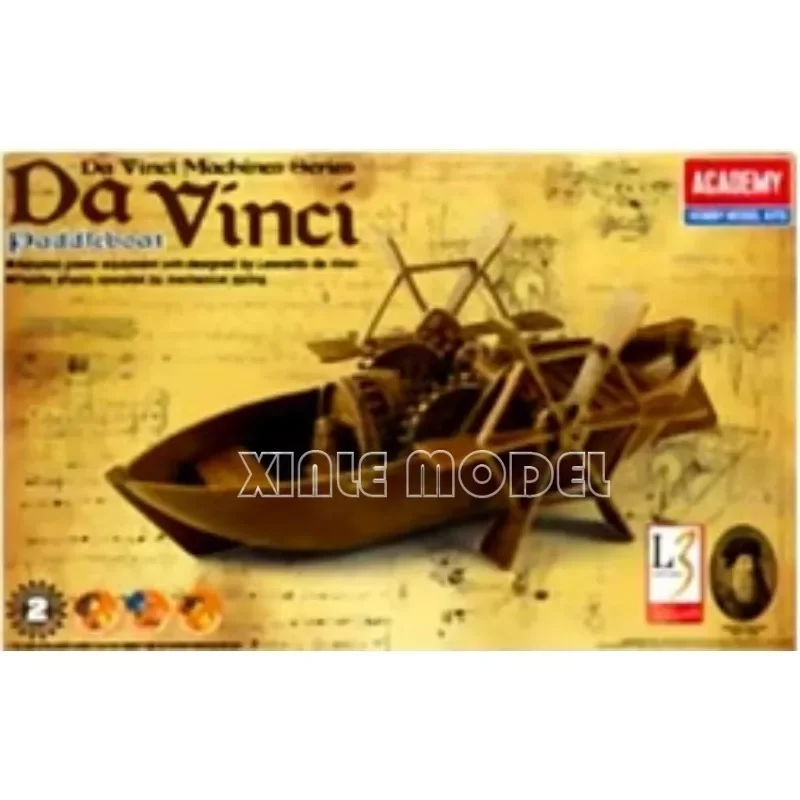 Academy assembly model kit 18130 kayak Da Vinci Paddle Boat DIY toy
Academy assembly model kit 18130 kayak Da Vinci Paddle Boat DIY toy
