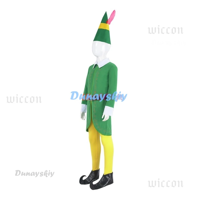 Christmas Elf Cosplay Costume Coat Hat Pants Shoe Cover Belt Red Feather Christmas Green Christmas Costume Green Suit
Christmas Elf Cosplay Costume Coat Hat Pants Shoe Cover Belt Red Feather Christmas Green Christmas Costume Green Suit