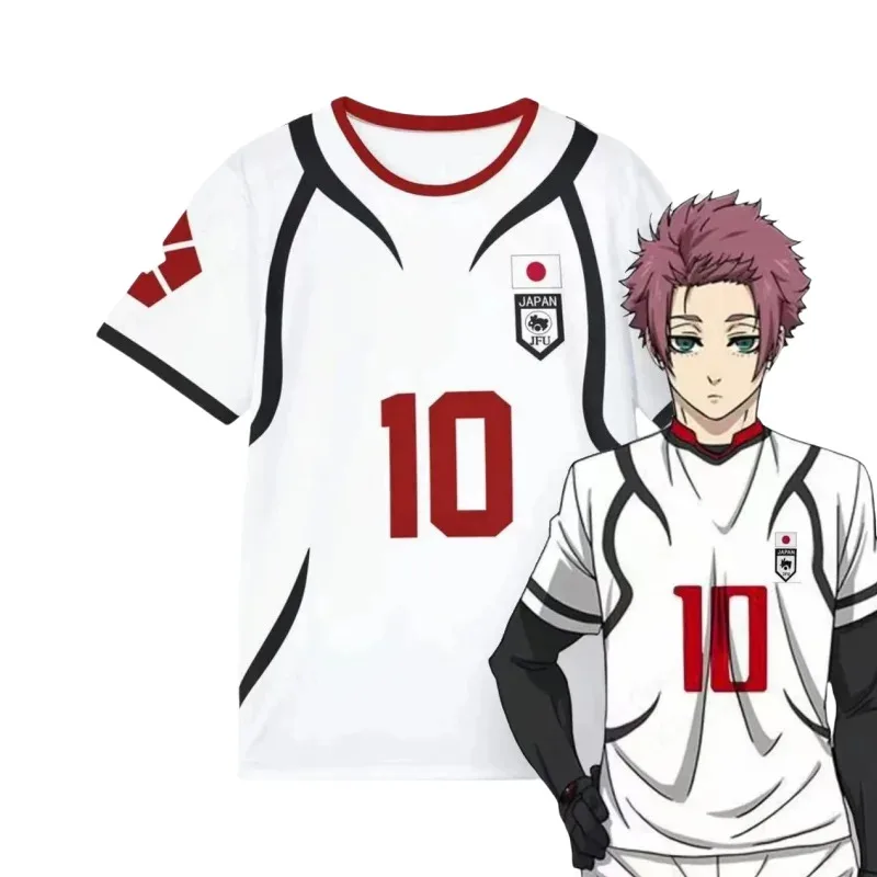 Anime Blue Lock # 10 SAE Cosplay Shirt Football Jersey # 2 Oliver Aiku Cosplay Costumes # 13 Shidou Soccer Uniform 3D Printing
Anime Blue Lock # 10 SAE Cosplay Shirt Football Jersey # 2 Oliver Aiku Cosplay Costumes # 13 Shidou Soccer Uniform 3D Printing