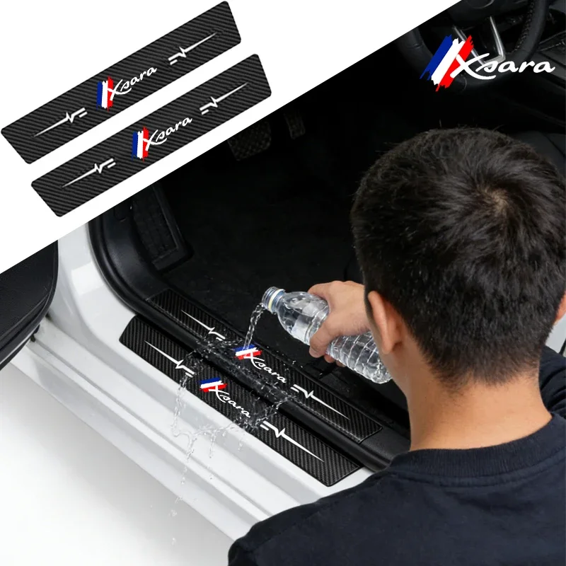 Wear-resistant Car Door Threshold Strips Car Front and Rear Doors Decals for Xsara Anti Scratch Decorative Stickers For Citroen
Wear-resistant Car Door Threshold Strips Car Front and Rear Doors Decals for Xsara Anti Scratch Decorative Stickers For Citroen