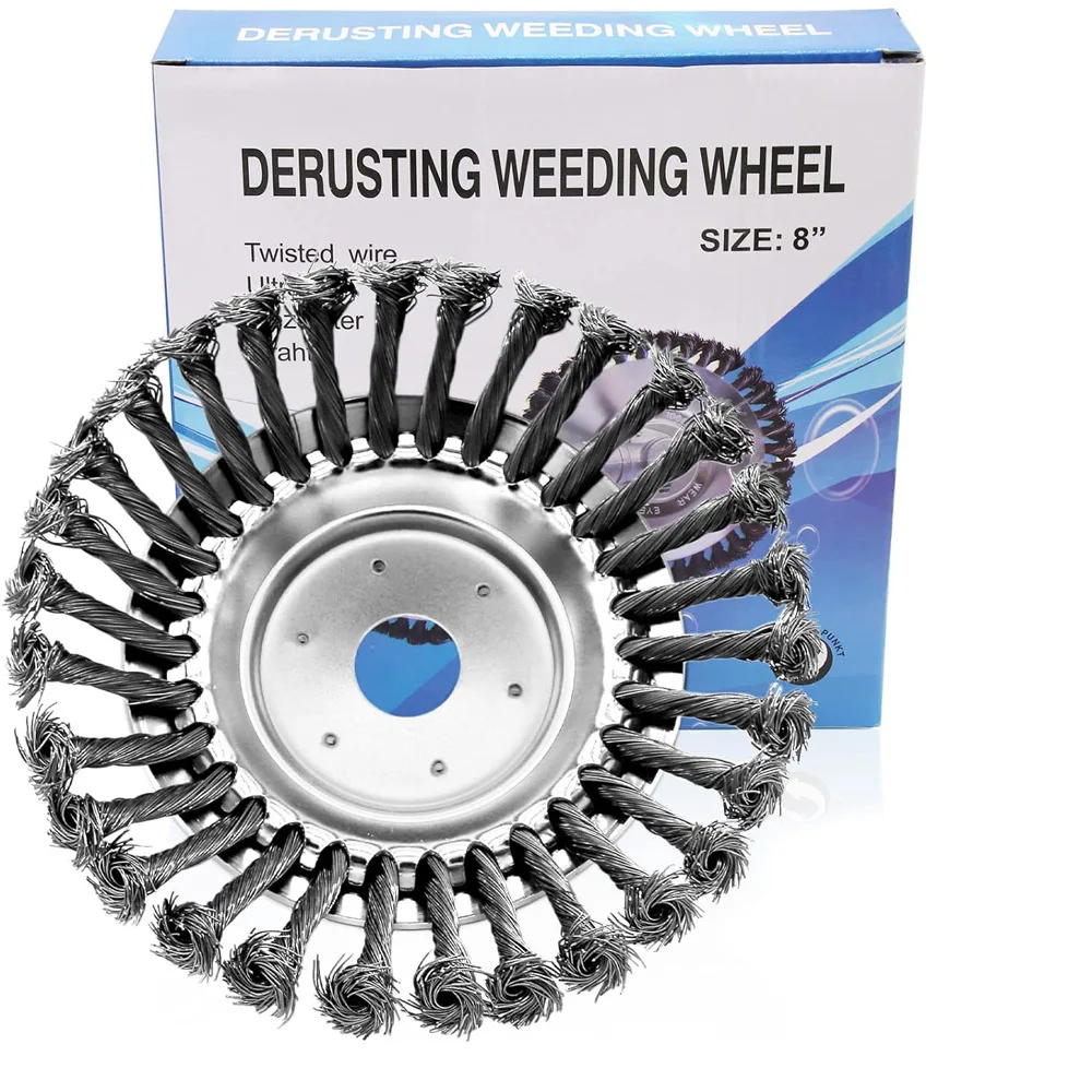 Steel wire weeding tray 6 inches weeding wheel 8 inches professional garden tool accessories
Steel wire weeding tray 6 inches weeding wheel 8 inches professional garden tool accessories