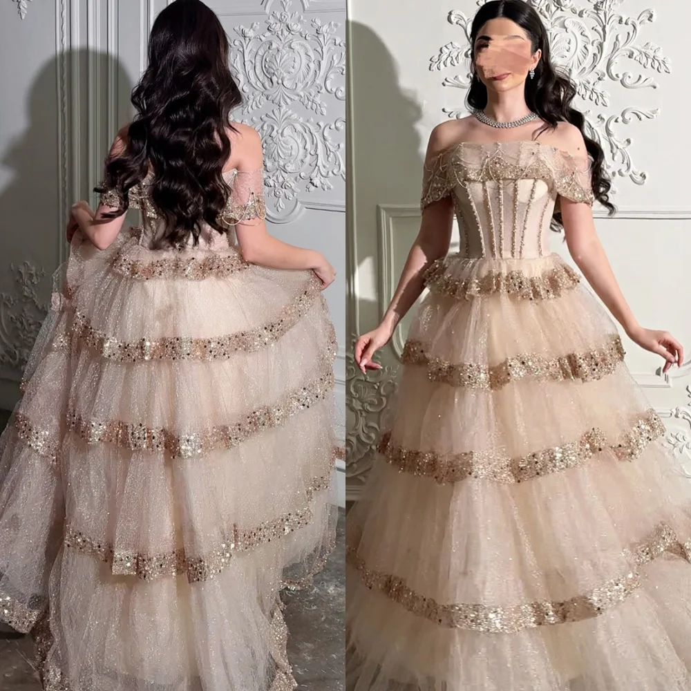Customized Dreamy Organza Evening Dress Classic Strapless Off the Shoulder Celebrity Gowns Luxury Special Occasion Gowns
Customized Dreamy Organza Evening Dress Classic Strapless Off the Shoulder Celebrity Gowns Luxury Special Occasion Gowns