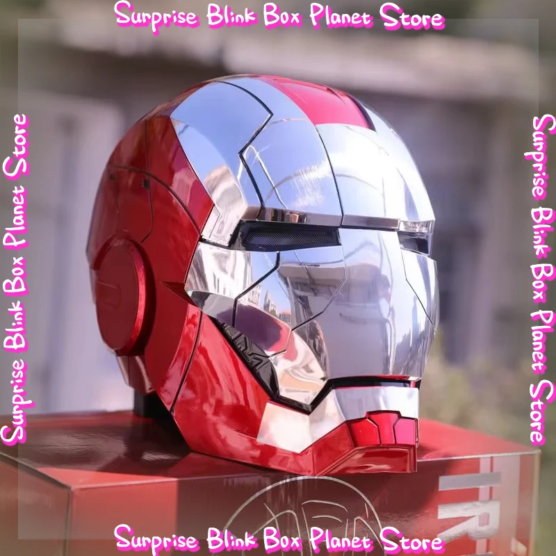 Iron Man Mk5 Autoking Marvel Hot Cosplay Helmet 1:1 Scale Wearable Model Toy With Voice Control Light For Adults Christmas Gift
Iron Man Mk5 Autoking Marvel Hot Cosplay Helmet 1:1 Scale Wearable Model Toy With Voice Control Light For Adults Christmas Gift