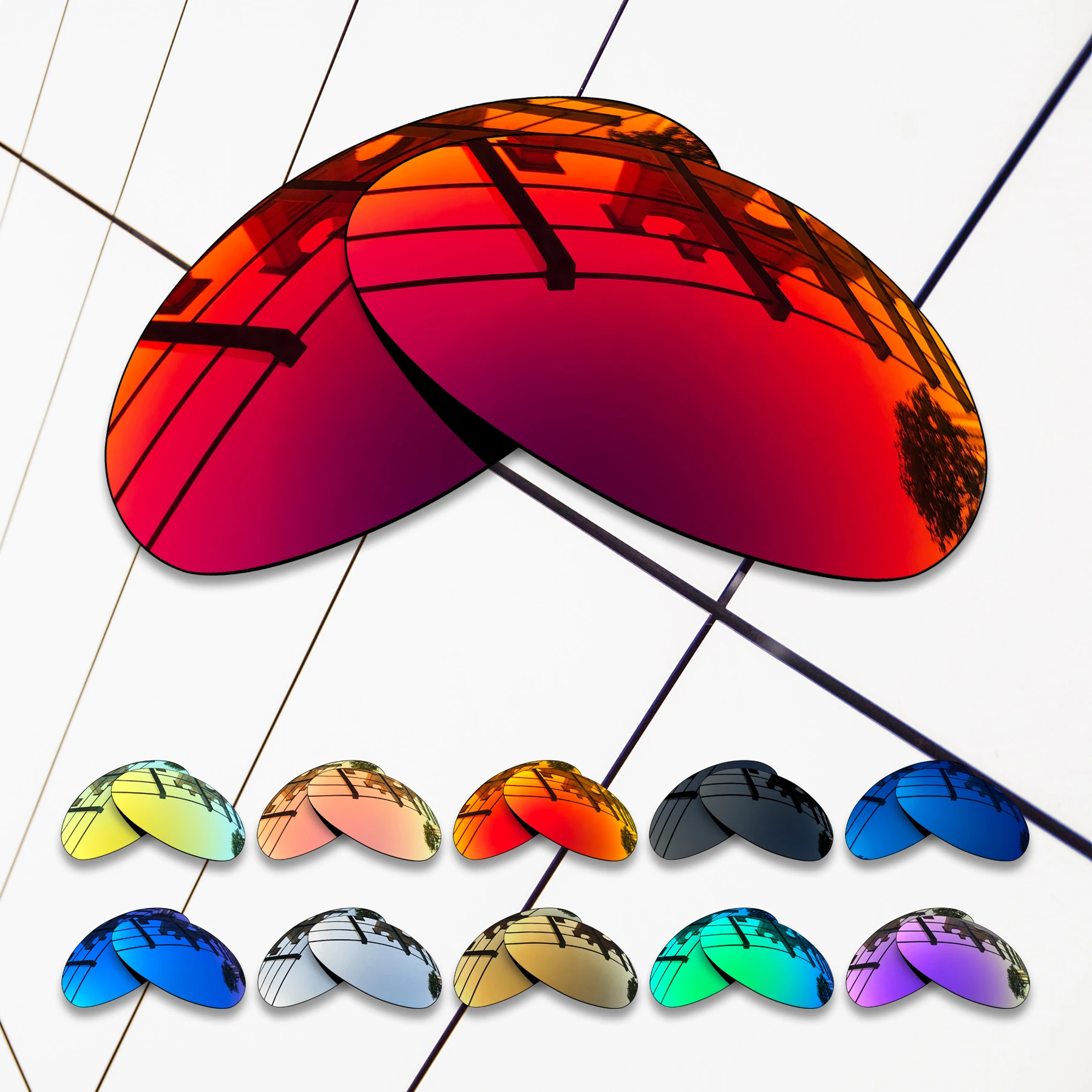 ELuxonsight Polarized Enhanced Replacement Lenses for Oakley Romeo 1 Sunglasses - Varieties Colors
ELuxonsight Polarized Enhanced Replacement Lenses for Oakley Romeo 1 Sunglasses - Varieties Colors