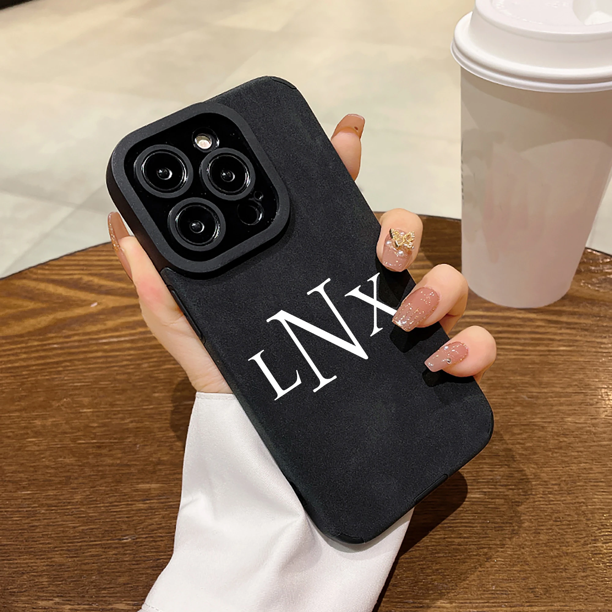 Customized 3 Big Letter Phone Case for iPhone 16 15 14 13 12 11 Pro Max Lambskin Faux Leather UV Printing Shockproof Phone Cover
Customized 3 Big Letter Phone Case for iPhone 16 15 14 13 12 11 Pro Max Lambskin Faux Leather UV Printing Shockproof Phone Cover