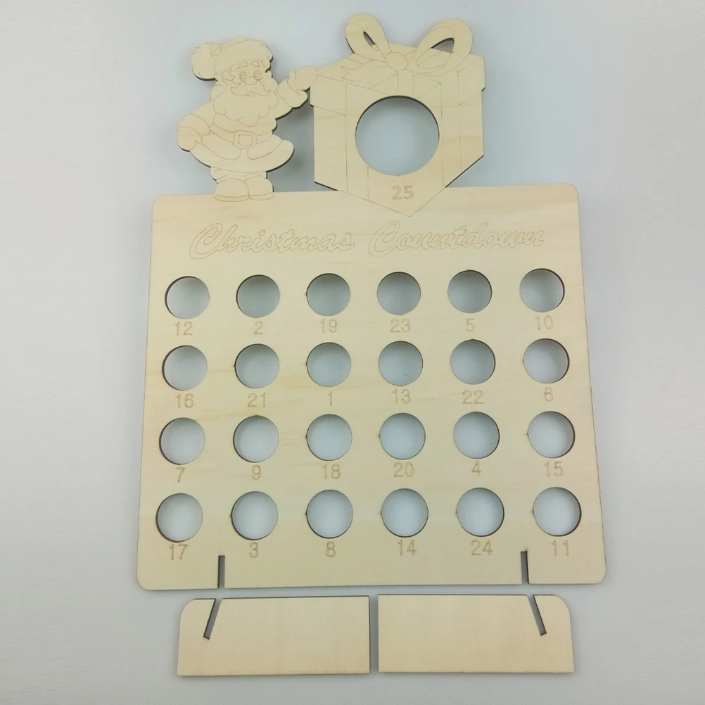 1Pc Christmas Wood Countdown Board Santa Gift Shelf Chocolate Rack Adornment Calendar
1Pc Christmas Wood Countdown Board Santa Gift Shelf Chocolate Rack Adornment Calendar