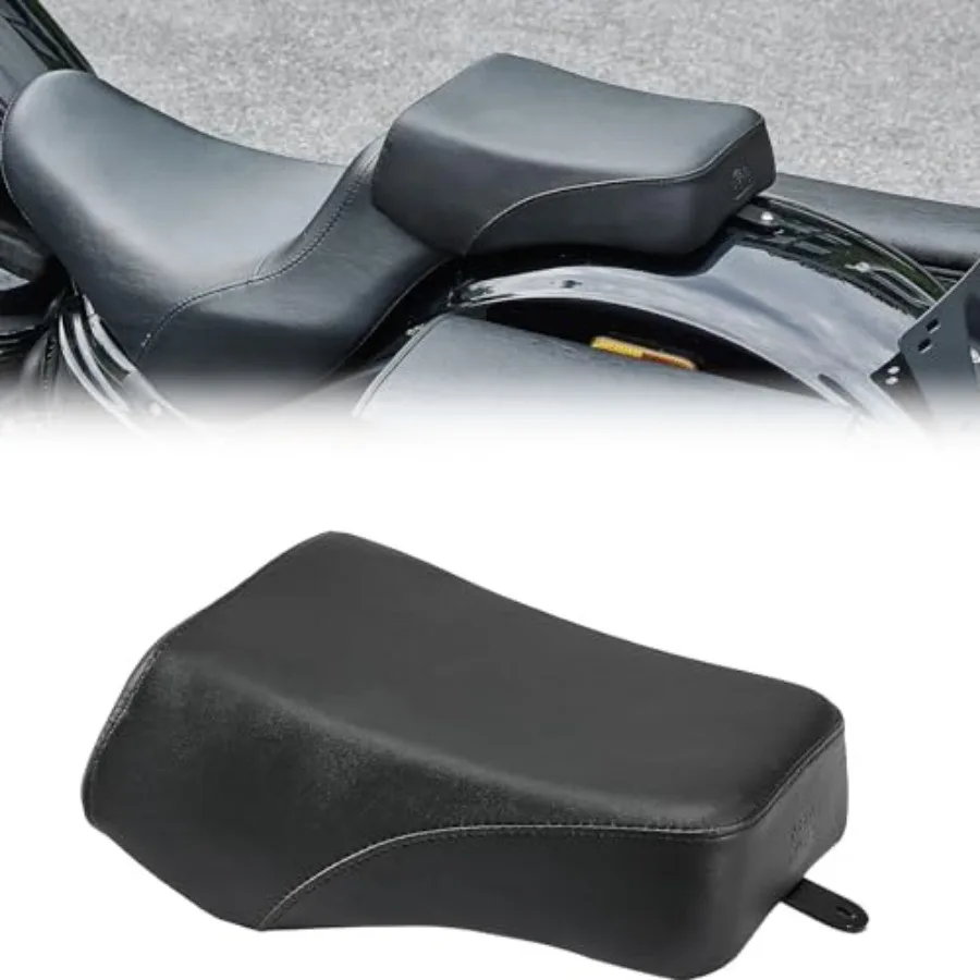 PU Leather Passenger Seat Pad Rear Seat Pillion Cushion Compatible with Softail Models Dyna Low Rider Fat Bob seat Low-rider S
PU Leather Passenger Seat Pad Rear Seat Pillion Cushion Compatible with Softail Models Dyna Low Rider Fat Bob seat Low-rider S