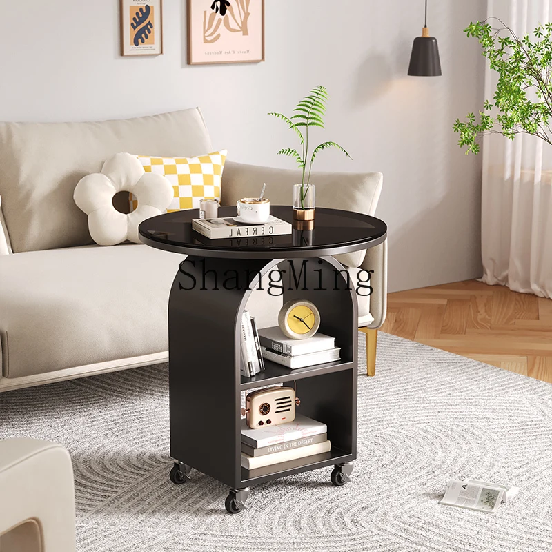 CL light luxury sofa side table removable wrought iron bedside room small coffee table household rack corner table
CL light luxury sofa side table removable wrought iron bedside room small coffee table household rack corner table