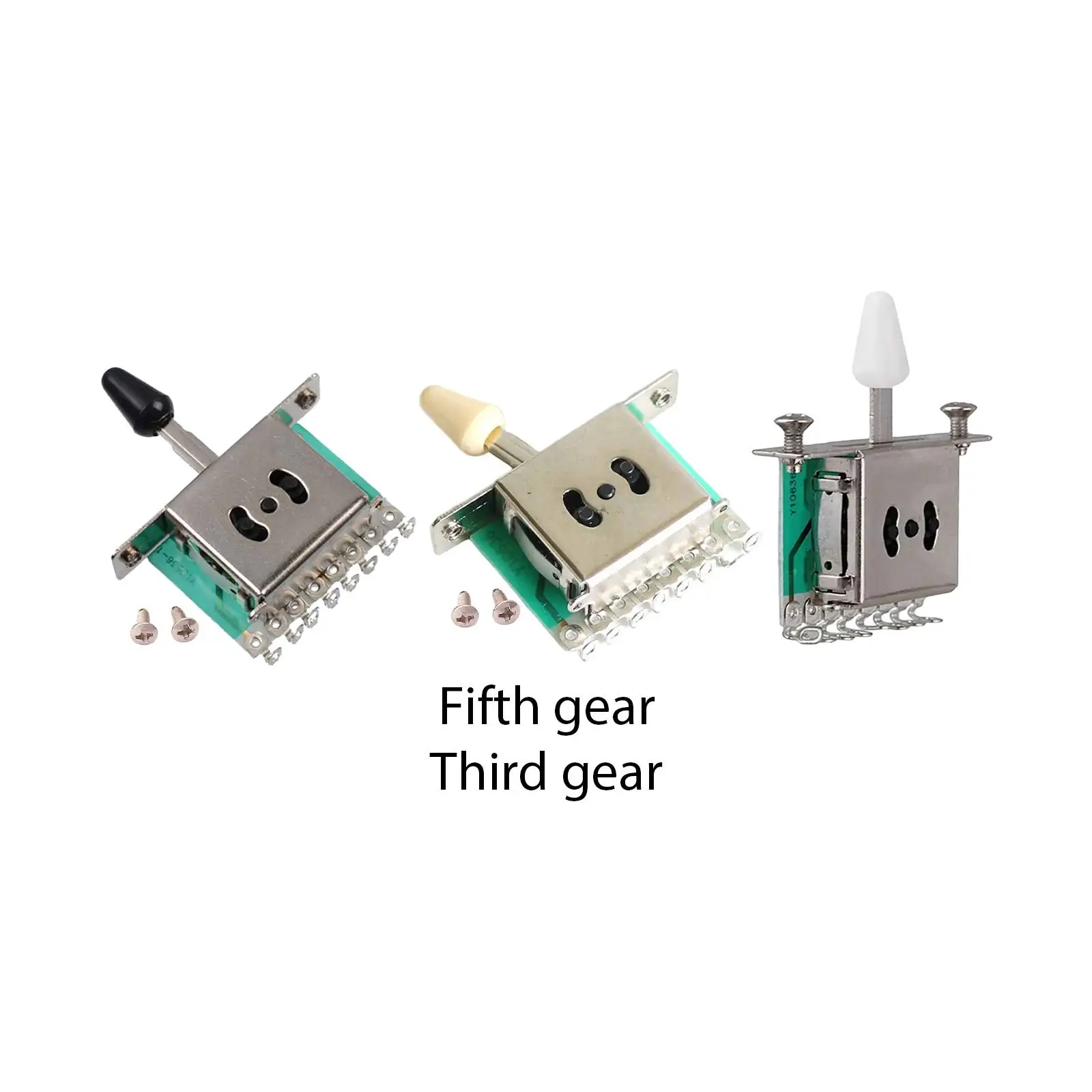 Guitar Pickup Selector Switch Alloy and ABS Easy Mount Rocker Switch Equipment for Electric Guitar Maintenance
Guitar Pickup Selector Switch Alloy and ABS Easy Mount Rocker Switch Equipment for Electric Guitar Maintenance